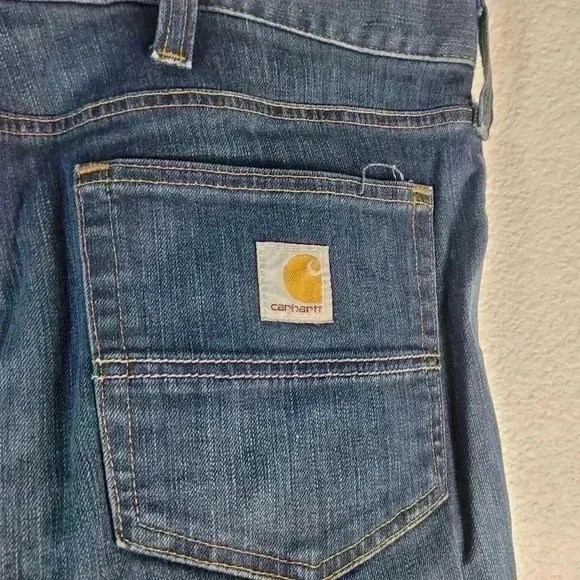 Carhartt Relaxed fit Blue Jeans 44x32 - Picture 6 of 9